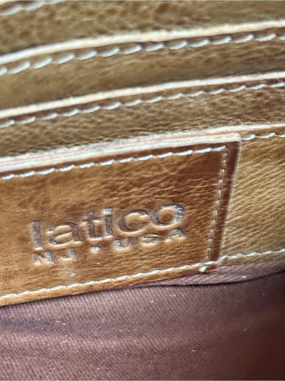 latico Tan Leather Crossbody Bag - Picture 9 of 9